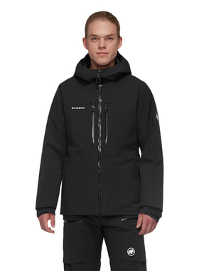 MAMMUT猛犸象男士Stoney户外高山滑雪极寒运动保暖硬壳冲锋衣