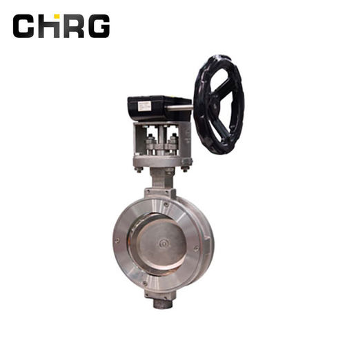 D373H-16C手动对夹硬密封蝶阀 手柄对夹三偏心结构型金属密封蝶阀