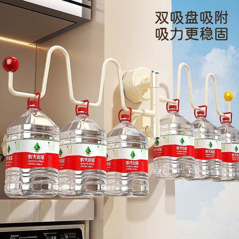 转吸盘晾鞋架阳可旋鞋晾晒架免打子孔折叠收纳凉台鞋架子晒鞋神器