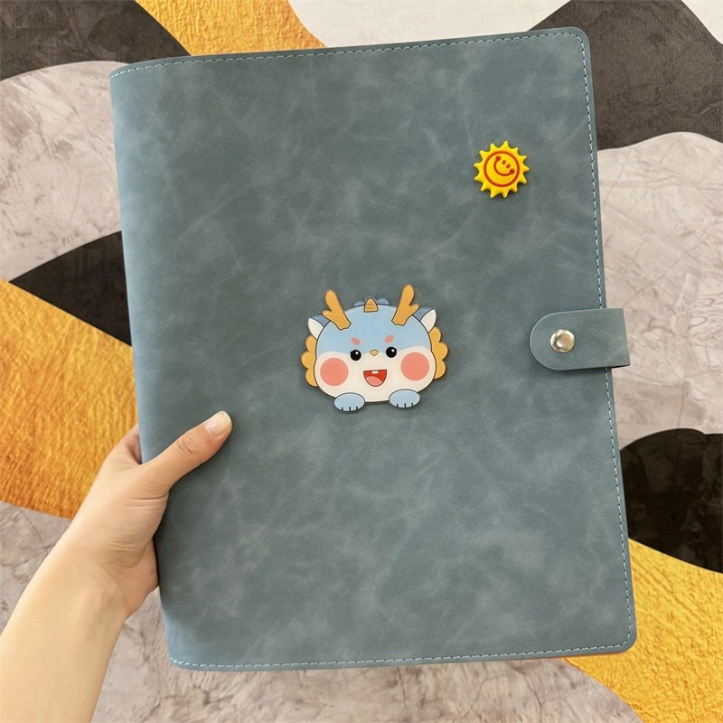 卡通龙宝宝孕检收纳册a4a5活页孕妈妈孕期资料册产检报告单档案册