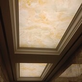 高透光石板亚克力吊顶过道电梯轿厢背景墙乳白色磨砂样品拍单专用