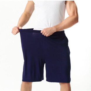 衩宽松超大码 胖子加肥加大250斤纯棉五分裤 夏家居睡衣裤 短裤 男士