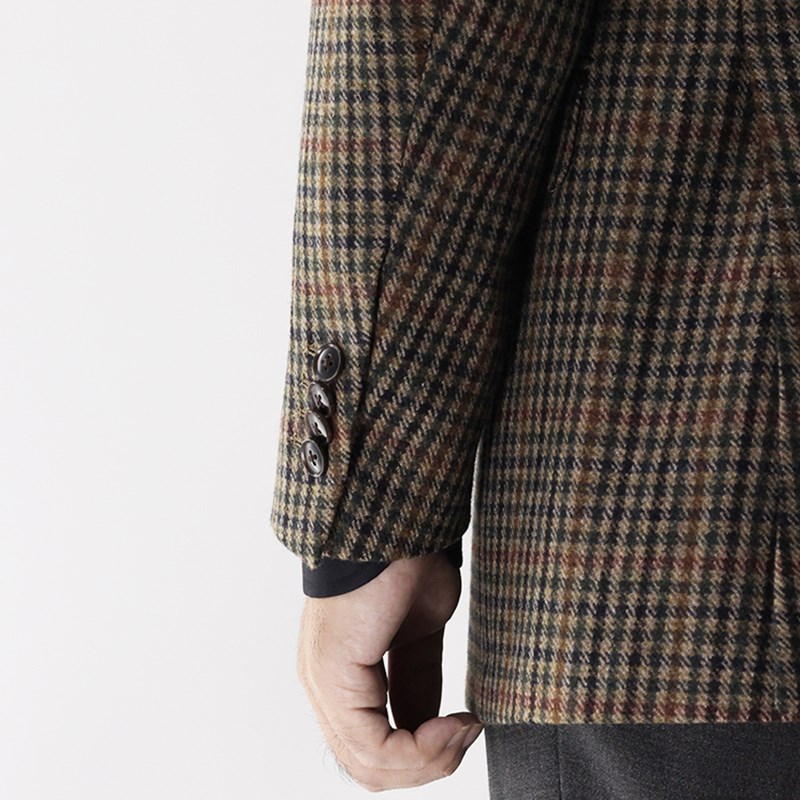 leo新款西服男西装外套秋冬复古休闲高级感可定制moon花呢