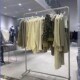 落地式 架子轮展架立式 店展示架不锈钢陈列架高端衣架女装 服装