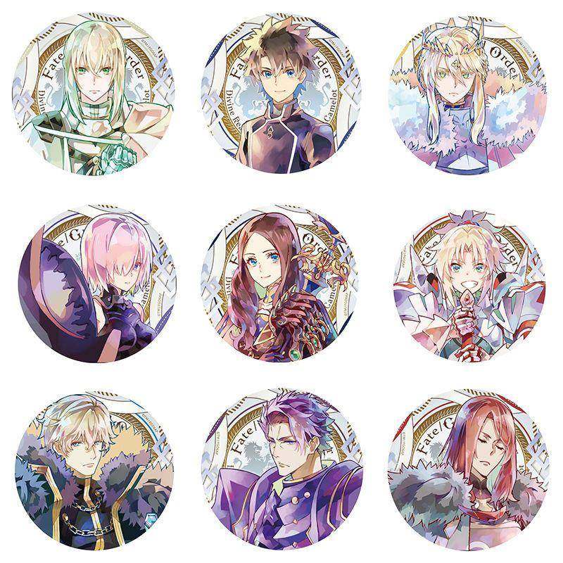 适用FGO FATE吧唧动漫周边挂件徽章马口铁玛修吉尔伽美什 恩奇都