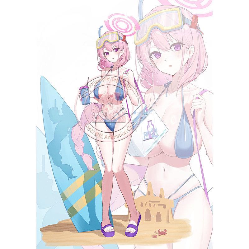 新款蔚蓝档案周边手泳装艾米可爱卡通动漫亚克力立牌桌面摆件