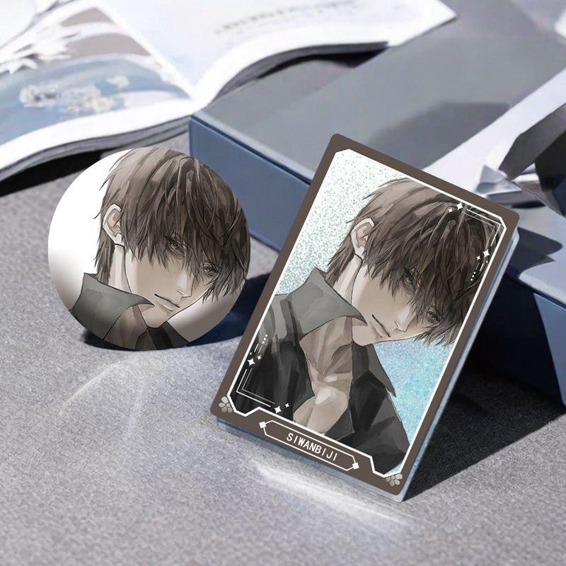 死亡笔记夜神月流沙麻将咕卡砖吧唧二次元学生日礼物徽章摆件周边