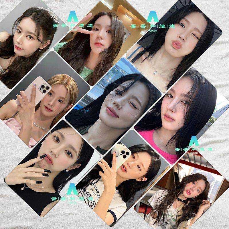 (G)I-DLE单人小卡55张赵美延镭射小卡片MIYEON自印卡自制gidle卡