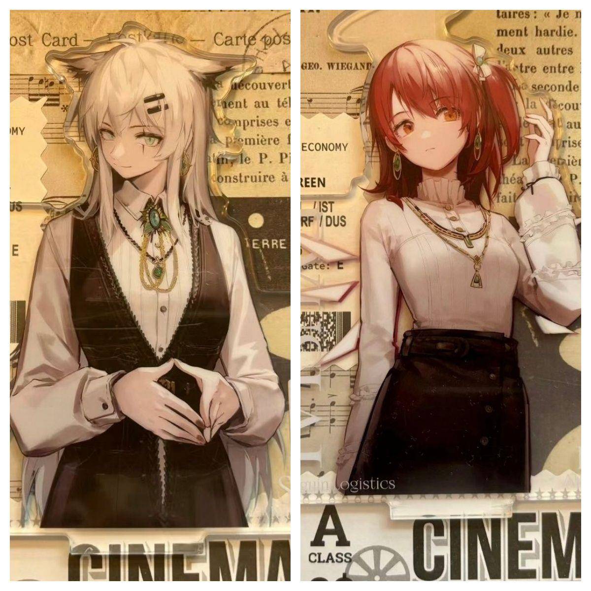 特价明日方舟动漫拉普兰德能天使亚克力立牌可爱高颜值桌面摆件