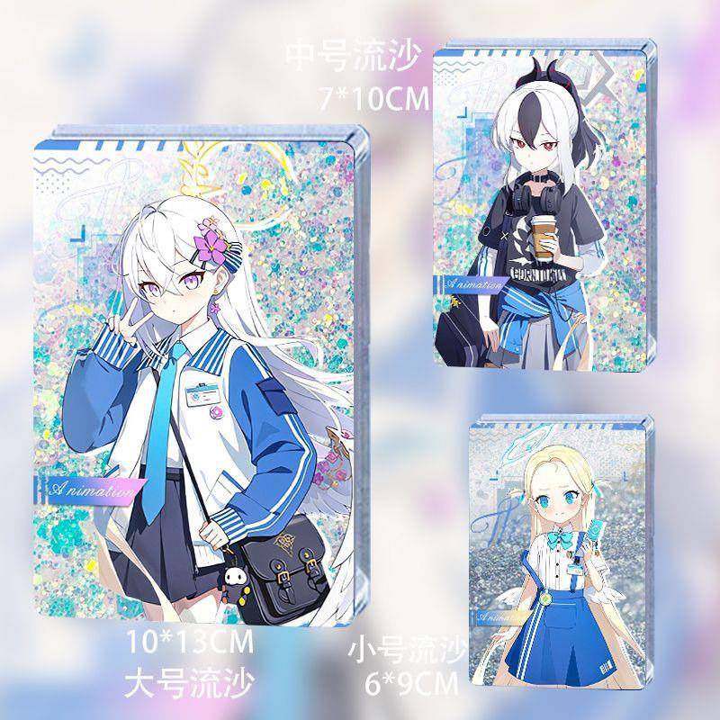 蔚蓝档案罗森联动周边白洲梓鬼代佳子空亚克力卡砖流沙送礼物摆件