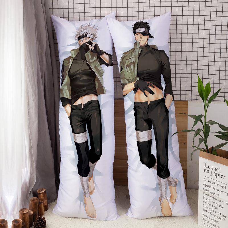 火影忍者旗木卡卡西周边动漫等身抱枕套枕芯二次元全身女生定制长