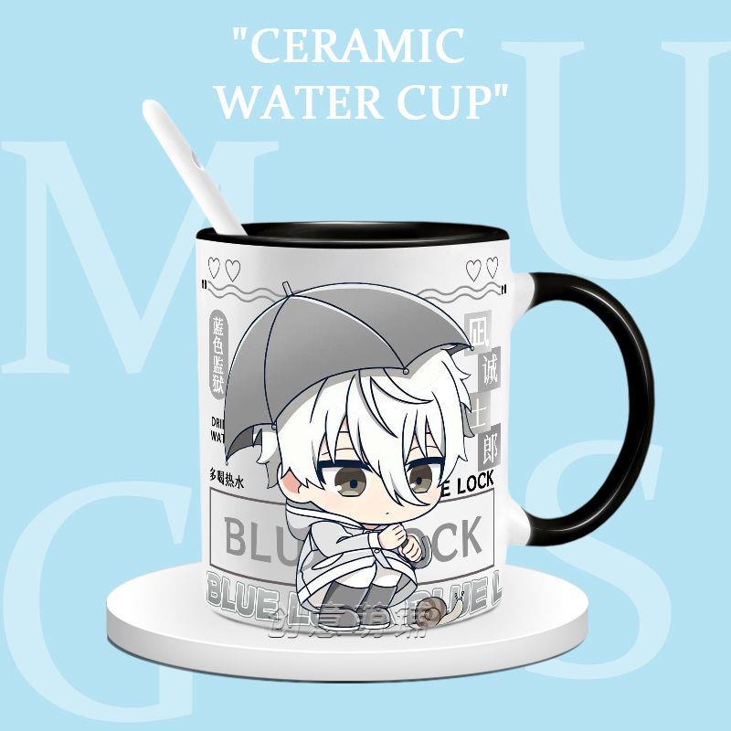 日漫蓝色监狱士郎蜂乐回国神炼介咖啡杯陶瓷杯马克杯奶茶杯