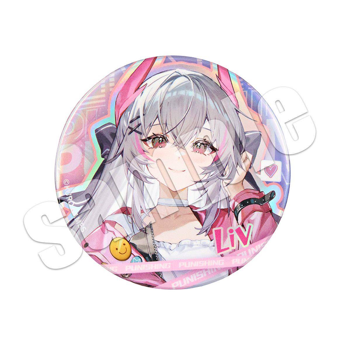 战双帕弥什 与你同行系列限定爆款插画马口铁徽章 露西亚里丽芙