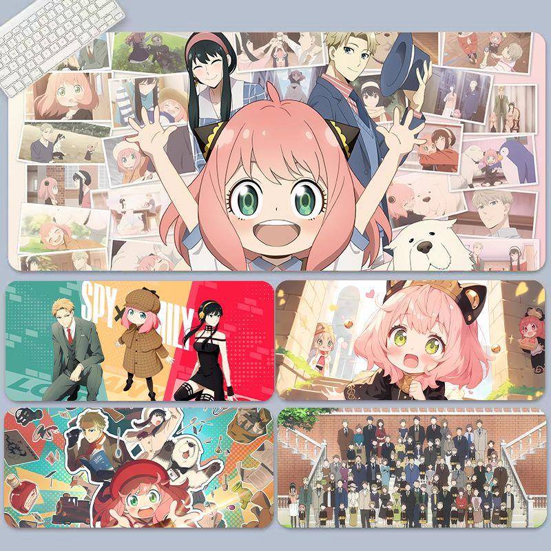 间谍过家家周边超大号鼠标垫阿尼亚桌垫二次元宿舍卧室鼠标键盘垫