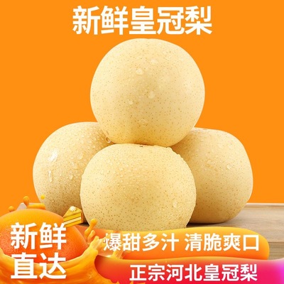 乾和皇冠梨新鲜大果脆甜多汁