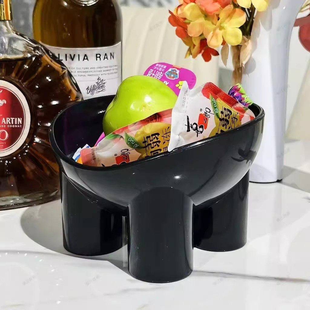 高脚果盘收纳碗多巴胺可爱甜品盘摆放盘家用零食收纳零食盘,餐饮具,其它,淘宝优惠券,粉丝福利购,淘宝优惠卷