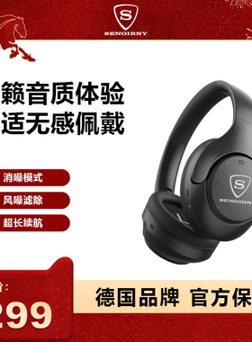 SENGIRNY圣吉尼头戴式蓝牙耳机AGC降噪有线无线双模式高音质新款