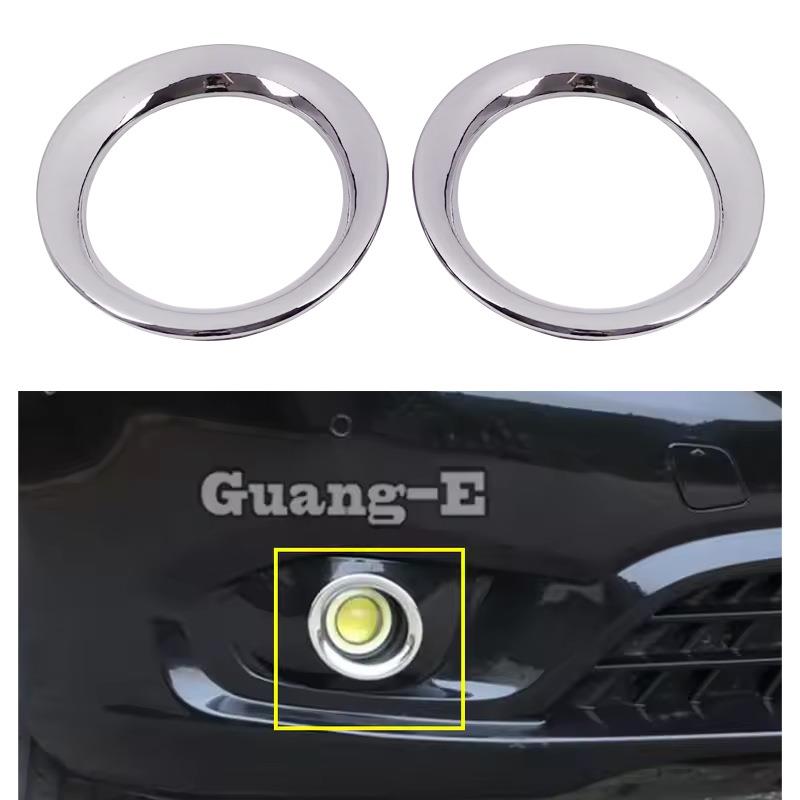 适用于2014-2022款奔驰威霆W447雾灯框前杠灯罩镀铬改装饰用品