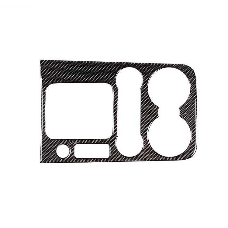 适用于11-19款途锐改装真碳纤维内饰中控排挡装饰面板带启停配件