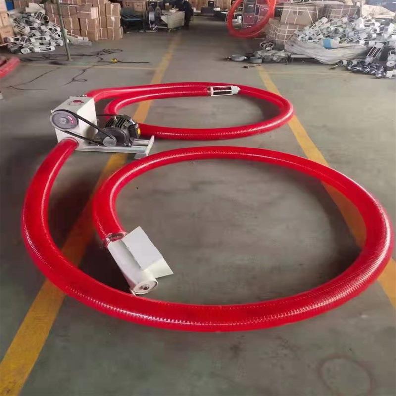 大型中驱吸粮机软管绞龙抽粮机多功能大吸力沙子水泥混泥土上料机