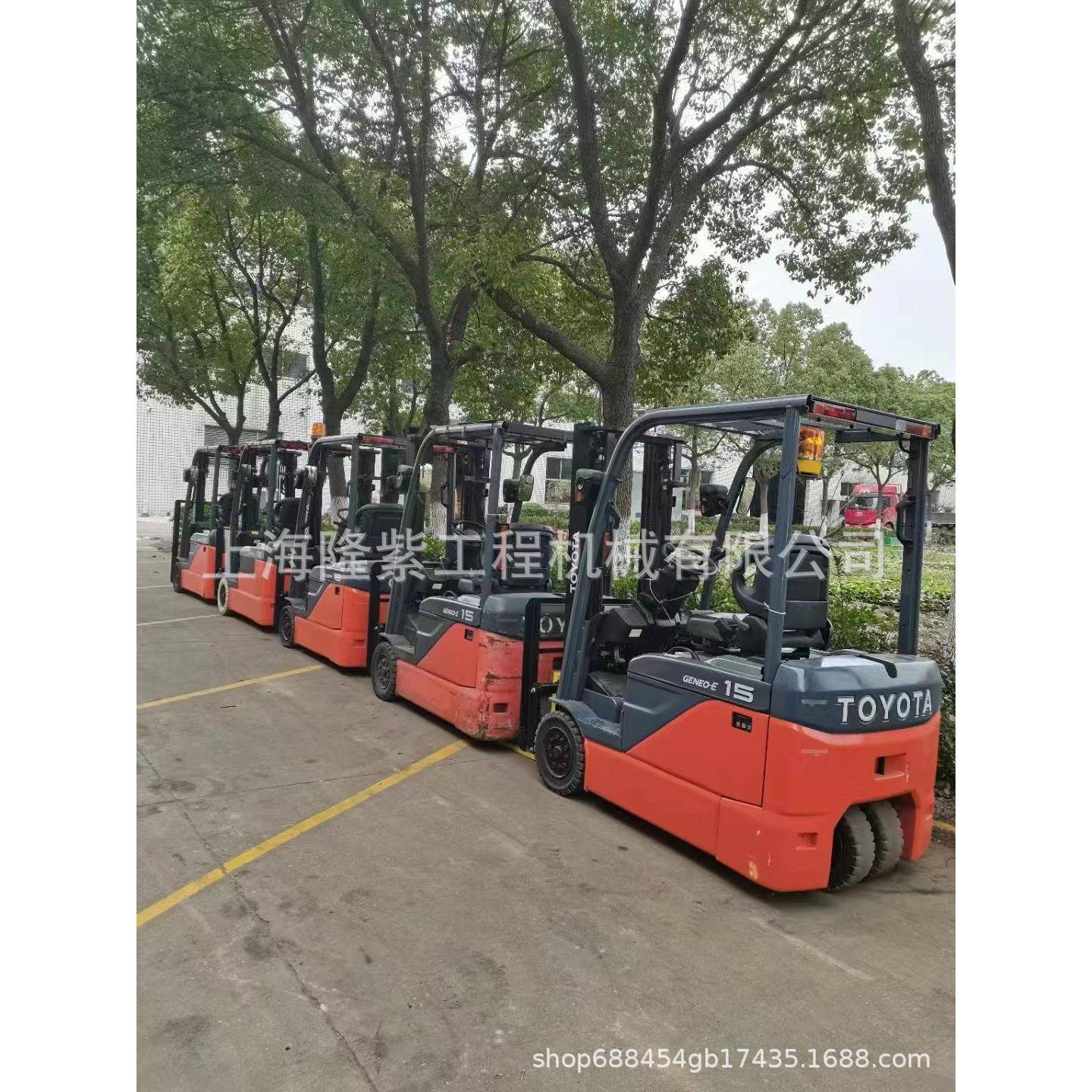 小型合力电瓶冷库叉车4米柴油合力2吨3吨带侧移三支点电动叉车