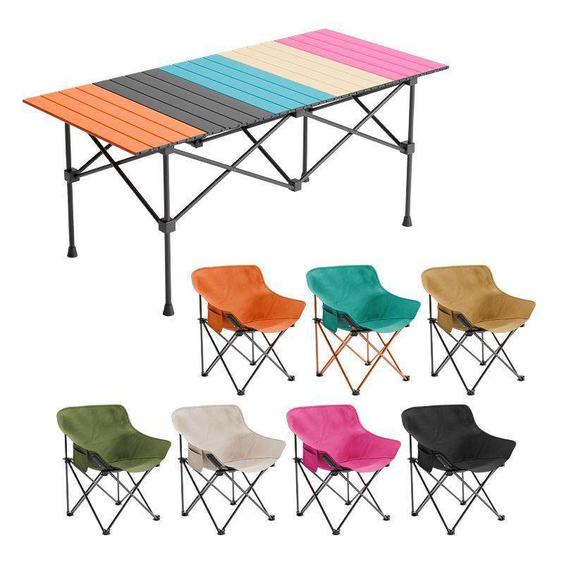 户外折叠桌椅野餐月亮升级蛋卷加厚可折叠露营摆摊便携式装备套装,基础建材,脚轮/万向轮,淘宝优惠券,粉丝福利购,淘宝优惠卷