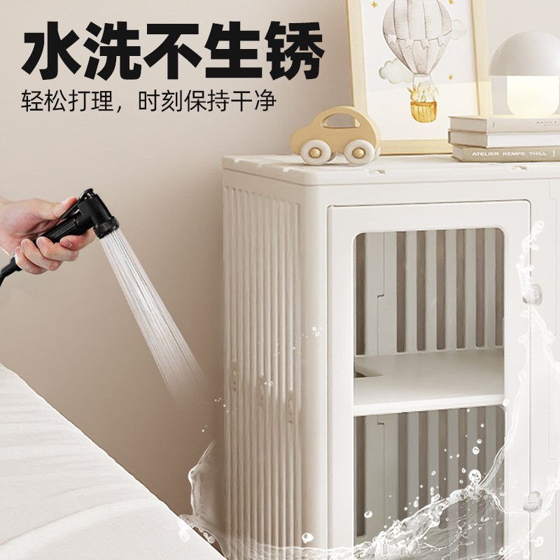 爪墅家用室内猫别墅猫笼子猫窝厕所一体猫屋不占地超大自由空间