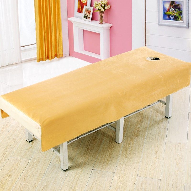 宁淘美容院床单水晶绒加厚保暖冬季美体按摩养生SPA足浴有洞床单,床上用品,床单,淘宝优惠券,粉丝福利购,淘宝优惠卷