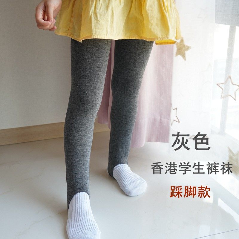 秋冬儿童连裤袜灰色女童舞蹈纯棉中厚薄绒香港学生打底裤袜学院,童装/婴儿装/亲子装,儿童袜子(0-16岁),淘宝优惠券,粉丝福利购,淘宝优惠卷