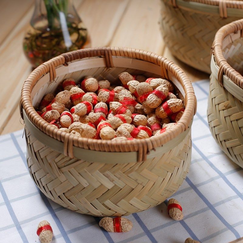 金成泽竹编竹制品竹筐托盘酒店菜盘摆盘晾晒水果食品篮筐竹簸箕,特色手工艺,竹编/竹雕,淘宝优惠券,粉丝福利购,淘宝优惠卷