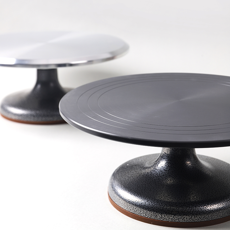 蛋糕转盘裱花台防滑商用生日托台旋转台裱花转台12寸家用烘焙工具