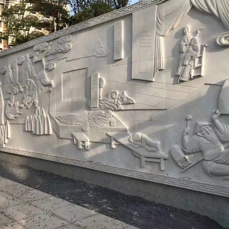 石雕浮雕壁画校园旅游革命广场文化墙大型浮雕群雕人物雕塑