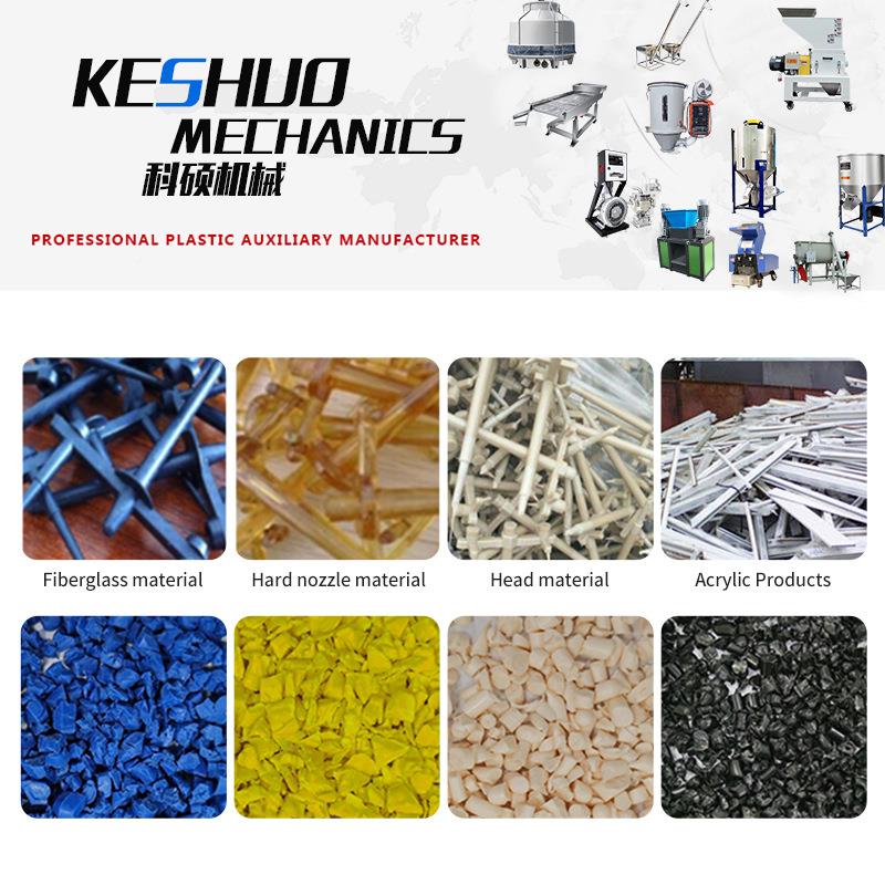 边机MS-01粉碎机注塑边角料水口破碎回收机塑工业慢料速强力料粉