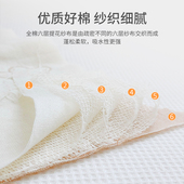 爱予宝贝纱布浴巾婴儿新生超软吸水全棉宝宝带帽斗篷儿童洗澡包被