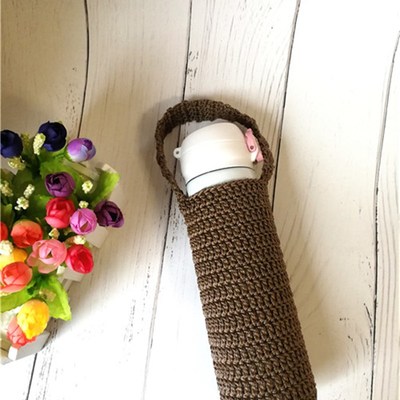 密线加密手工尼龙线纯手工编织保温杯套线玻璃保温水杯保护通用袋