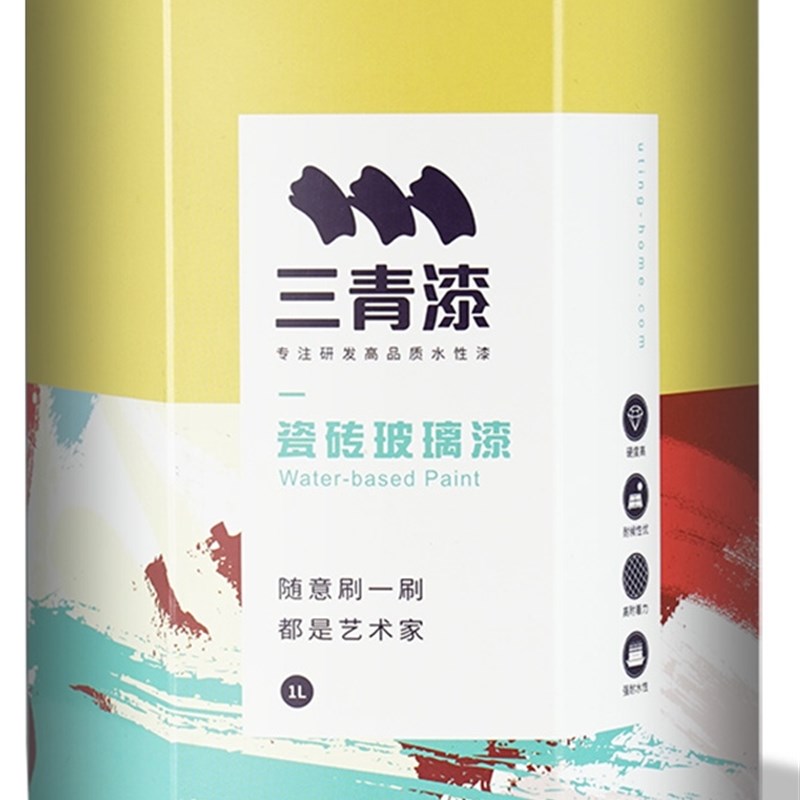 三清瓷砖漆厨房台面翻新漆大理石灶台改色漆防水防霉耐高温专用漆