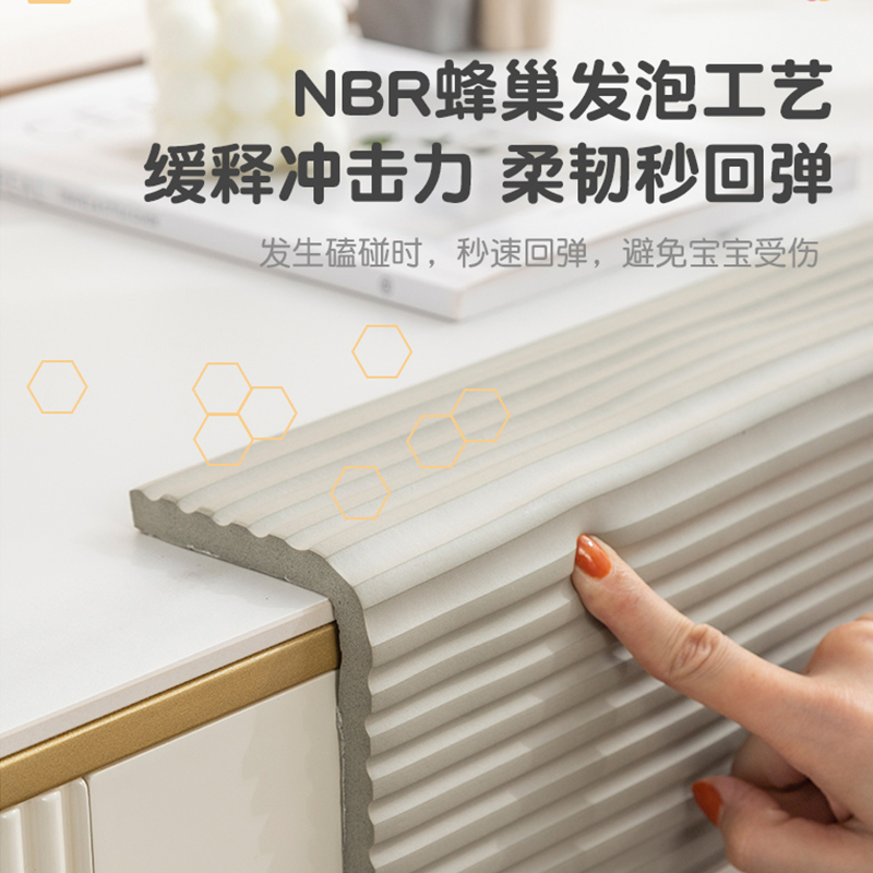加宽加厚防撞条墙贴垫包边护墙角横梁海绵防磕碰软包保护条护角条