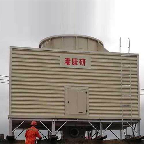 SNA厂工家30T玻璃0钢冷却塔冷水冷却水塔方形横塔流式业耐腐蚀
