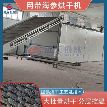 网带海参烘干机 大连海参鲍鱼海鲜干货脱水烘干设备 海产品干燥机