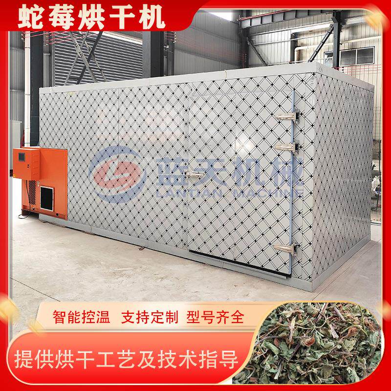 蛇莓烘干机 蛇盘草蛇果草宝珠草草药烘干房 红顶果野杨梅烘干设备