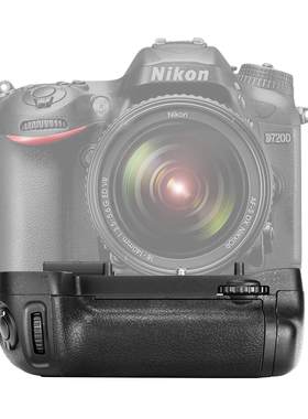D7100相机手柄 D7200竖拍电池盒 适用尼康MB-D15