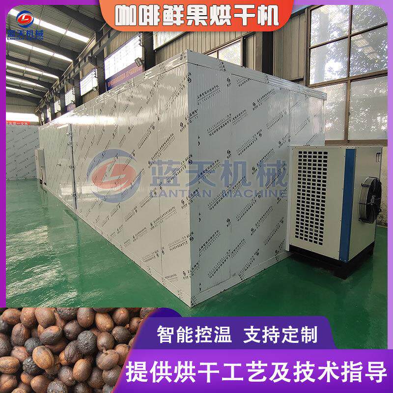 咖啡鲜果烘干机 咖啡樱桃烧颗粒烘干房 Coffee fresh fruit dryer