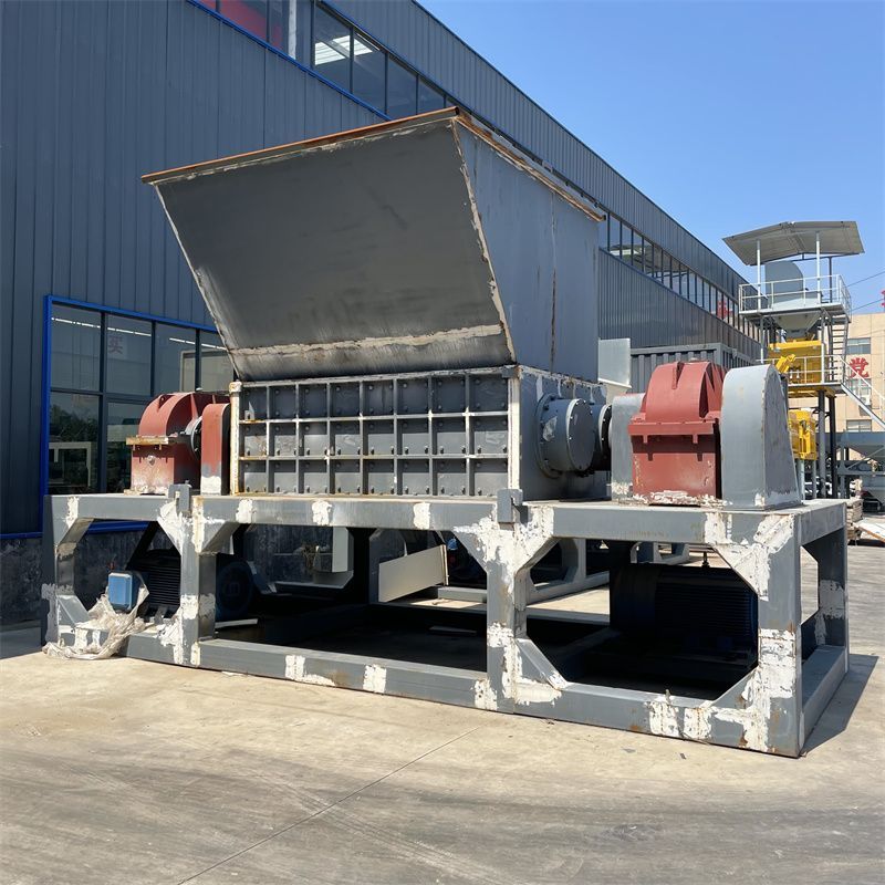 全自动大型双轴撕碎机工业破碎机