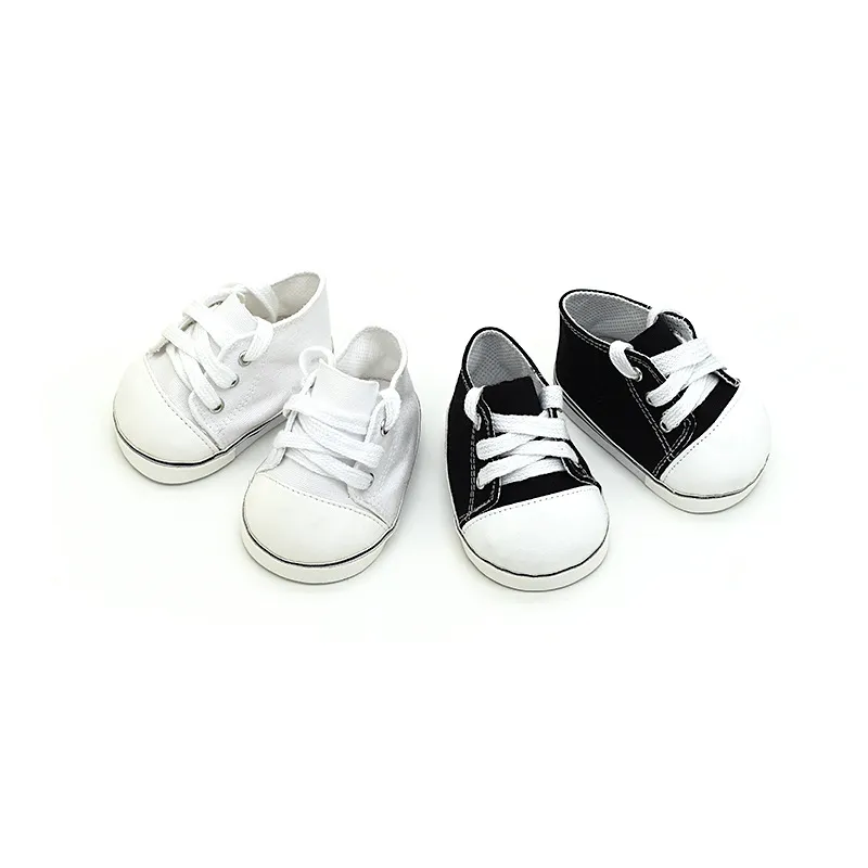 38厘米拉布布Labubu帆布鞋 40CM棉花娃娃鞋子 玲娜贝儿娃衣换装