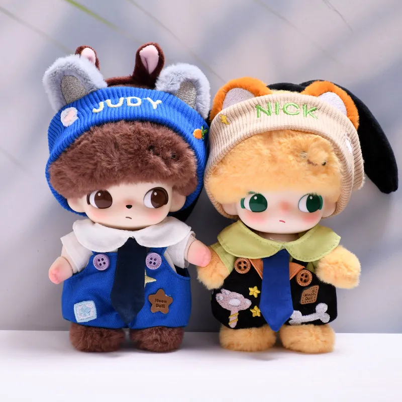 爆款仅娃衣】DIMOO WORLD盲盒毛绒挂件衣服娃衣星星骨头背带裤套