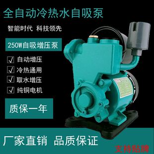 250家用全自动铜线增压泵冷热水花洒家用220V井水自吸泵 空调泵GP