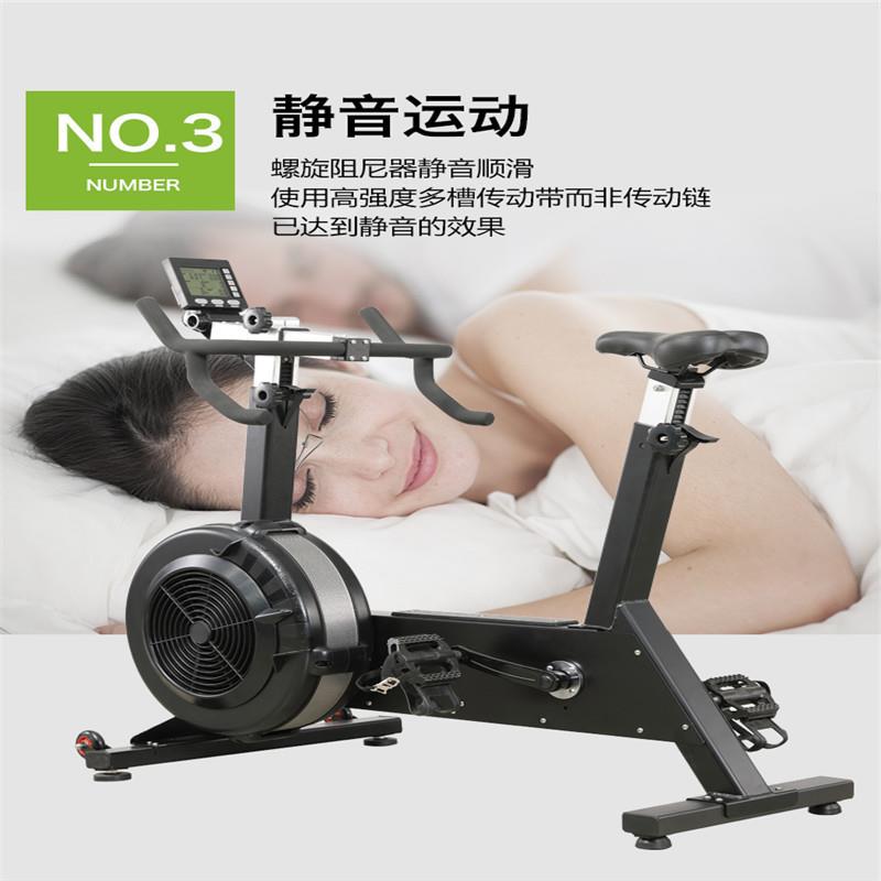厂家直供商用风阻单车室内智能健身自行车商用塑形燃脂风阻单车