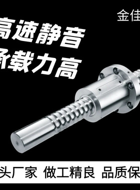 高速静音滚珠丝杠SFS4040 封口机专用丝杠螺母耐磨高强度精加工
