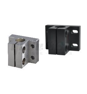 RCJ21/22 RCJ27-D20 30 35 40底座方形支架长圆孔腰孔导向轴支座