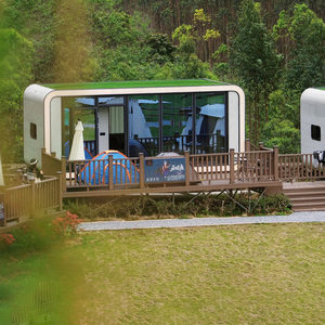 户外移动商亭景区露营地售卖屋带空调精装修整体吊装苹果舱商铺